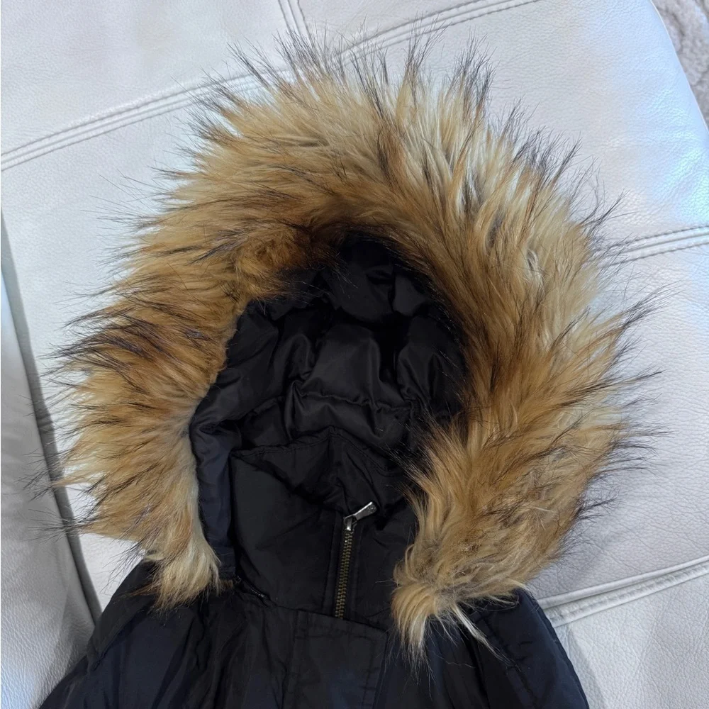 BROOKS BROTHERS Winter Black Coat In XS Petite - Picture 15 of 17